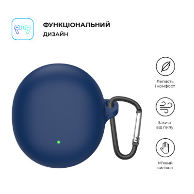 Чохол для навушників Armorstandart Hang Case для OPPO Enco Air3 Dark Blue (ARM79939) Вінниця - фото 2