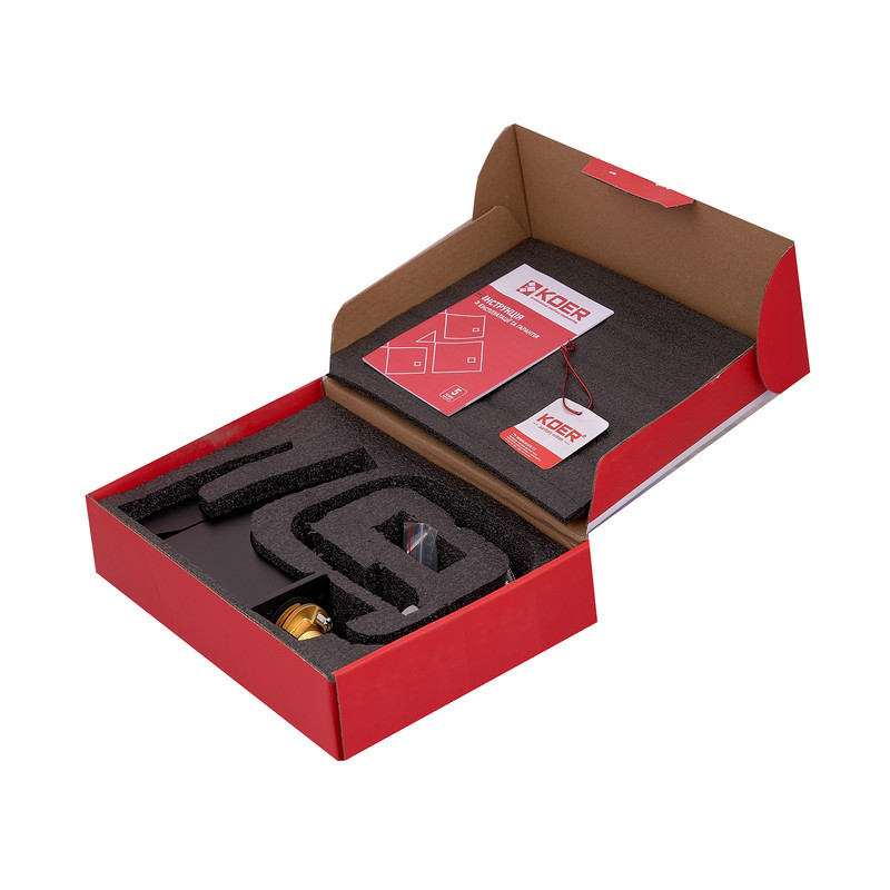 Смеситель для биде Koer KB-20007-05 черный KR3459 Харьков - изображение 7