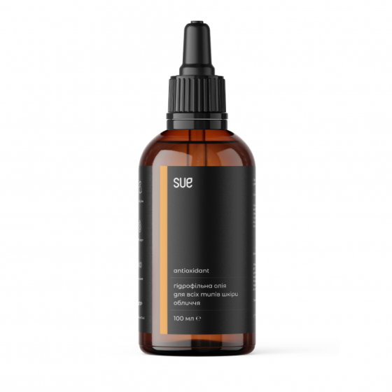 Гідрофільна олійка Antioxidant для всіх типів шкіри Sue 100 мл Київ