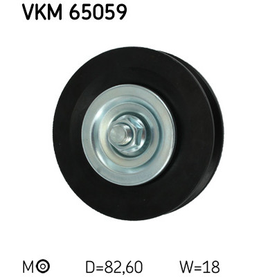 Натягувач ременя з роликом SKF VKM 65059 Вінниця - фото 1