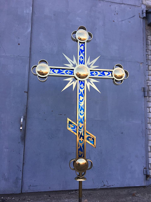 Хрест на купол Церкви Киев - изображение 5