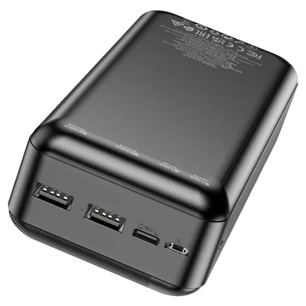 Универсальная мобильная батарея Borofone BJ27B Pindar 10.5W 30000mAh (Черный) Винница - изображение 4
