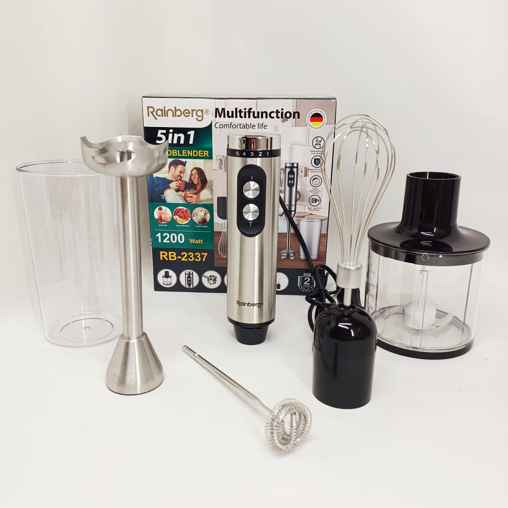 Блендери кухонні, Блендер з гострими сталевими лезами, Блендер для смузі та соусів DF-50 Львів - фото 9