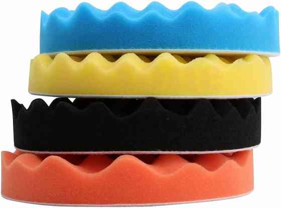 Набор полировальных насадок для шлифовки авто 6шт Киев