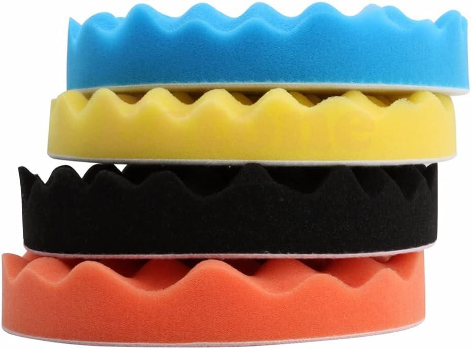 Набор полировальных насадок для шлифовки авто 6шт Киев - изображение 4