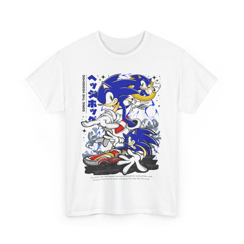 Футболка з аніме принтом Схадов Хедгехог Хероес Сонік оверсайз (S/M/L) Чорний AnimeJ0034 Дніпро - фото 6