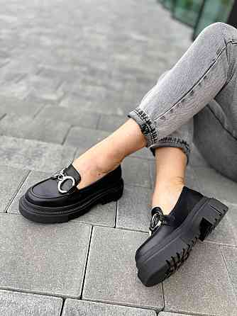 ALEX BELL Туфлі жіночі ALEX BELL 793K-1-21AP чорні (весна-осінь, шкіра натуральна) (4847) Коломия