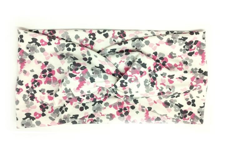 Повязка на голову трикотажная Цветы Киев - изображение 1