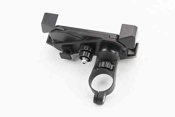 Тримач телефону на кермо з червоним малюнком + USB зарядка (мін. розмір телефону 60*124мм, макс. розмір 80*160мм), тип 1 Київ