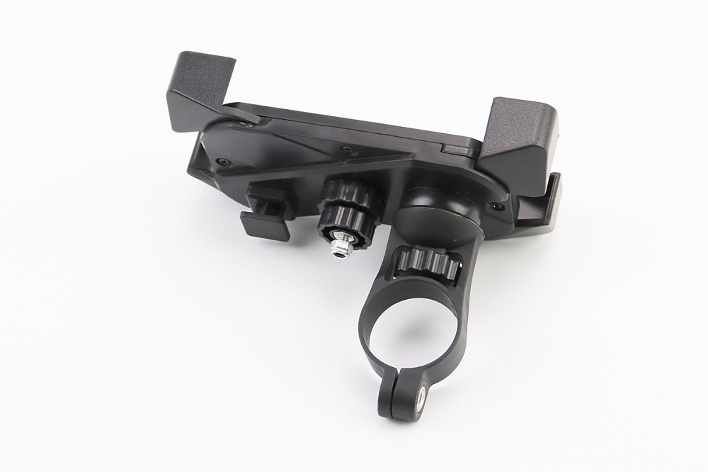 Тримач телефону на кермо з червоним малюнком + USB зарядка (мін. розмір телефону 60*124мм, макс. розмір 80*160мм), тип 1 Київ - фото 2