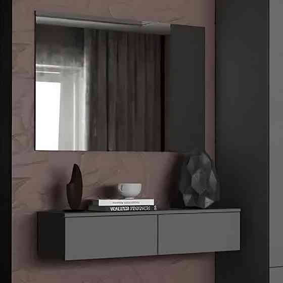 Комплект меблів Doros Левія + дзеркало Графіт 100х32х100 (DRS-011842) Дніпро