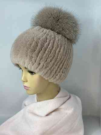 Шапка хутряна жіноча бон Джина Rex Світло Бежевий Харків