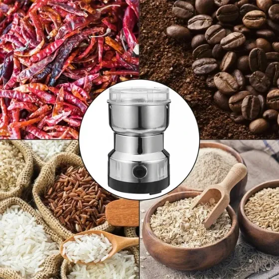 Кавомолка СВ-692 Crownberg 500Вт, ротационная, кнопочное управление, стильный компактный дизайн Одесса