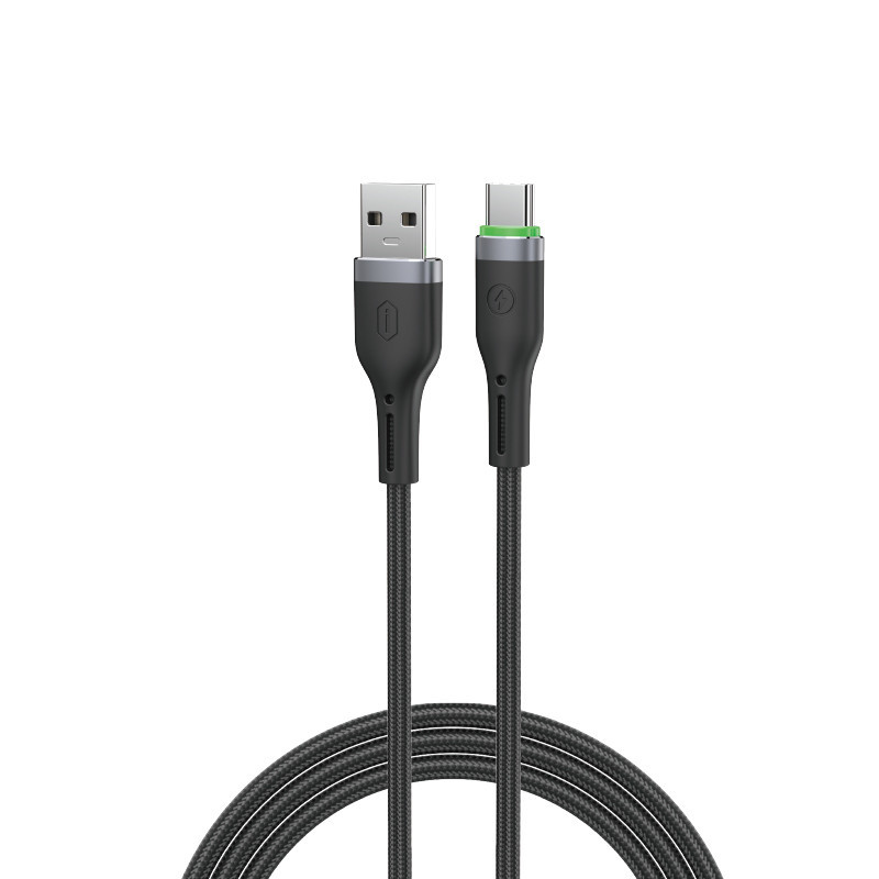 Кабель WIWU 27W OringLink Series Nylon Braided Cable Wi-C067 A-C 1M Одеса - фото 1