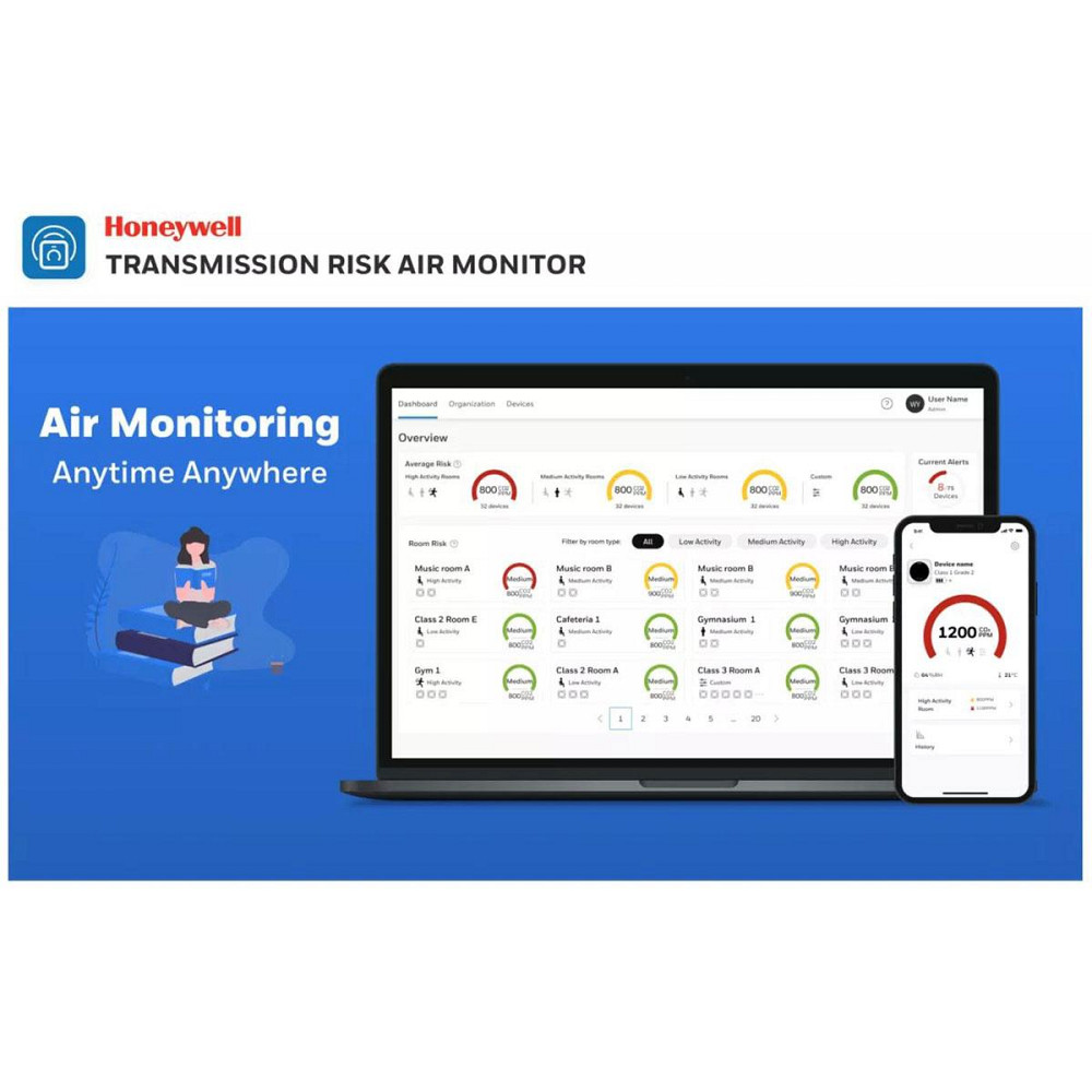 Монитор качества воздуха Honeywell Днепр - изображение 6