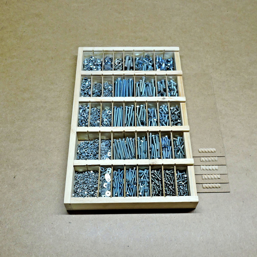 Набір 5х болтів і гайок М4-М10 2300шт Миколаїв - фото 6