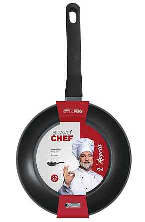 Сковорода Bravo Chef L'Appetit, 22 см (6909313) Київ