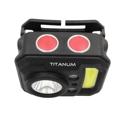 Ліхтарик LED налобний 250Lm 6500К чорний TLF-H05 Titanum Житомир - фото 5