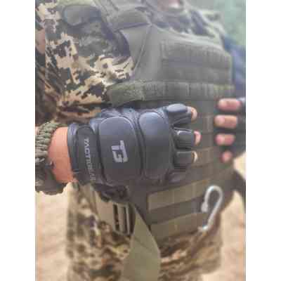 Тактичні рукавички Tactigear PS-8801 Patrol Black L (8801BK4-L/8801BK3-L) Вінниця