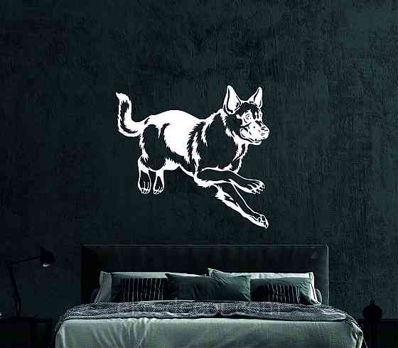 Декоративное настенное Панно «Овчарка» , Декор на стену 90*84 см, Белый Киев