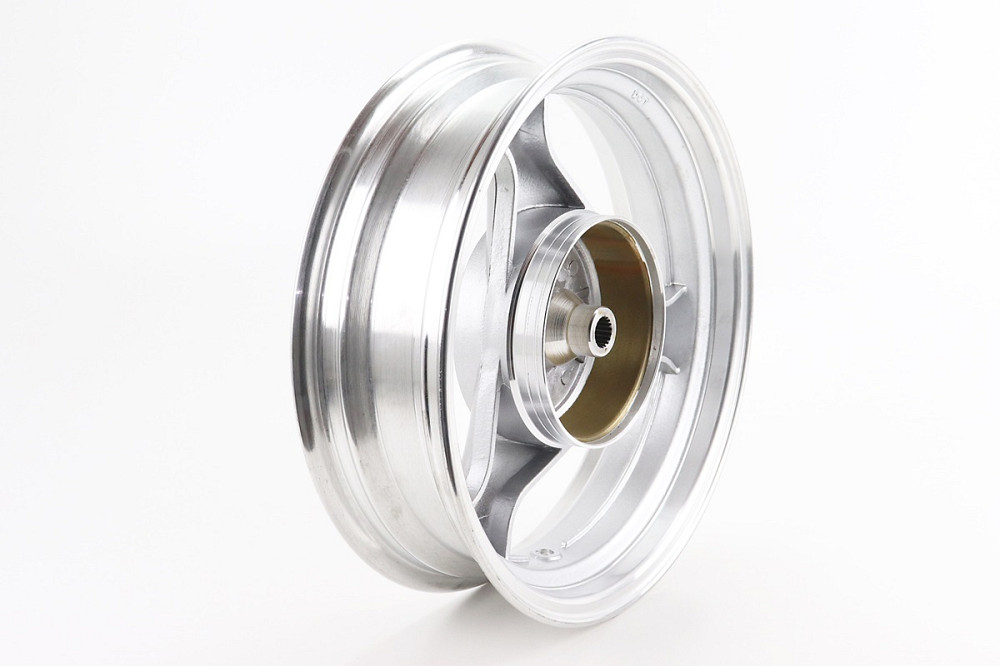 Диск задній литий MT3,50x13 Z19 для 4Т (бараб. гальм., d-130мм) "3 промені" сірий Киев - изображение 2