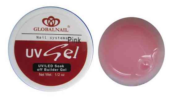 Гель Global 15 мл прозрачно-розовый Киев