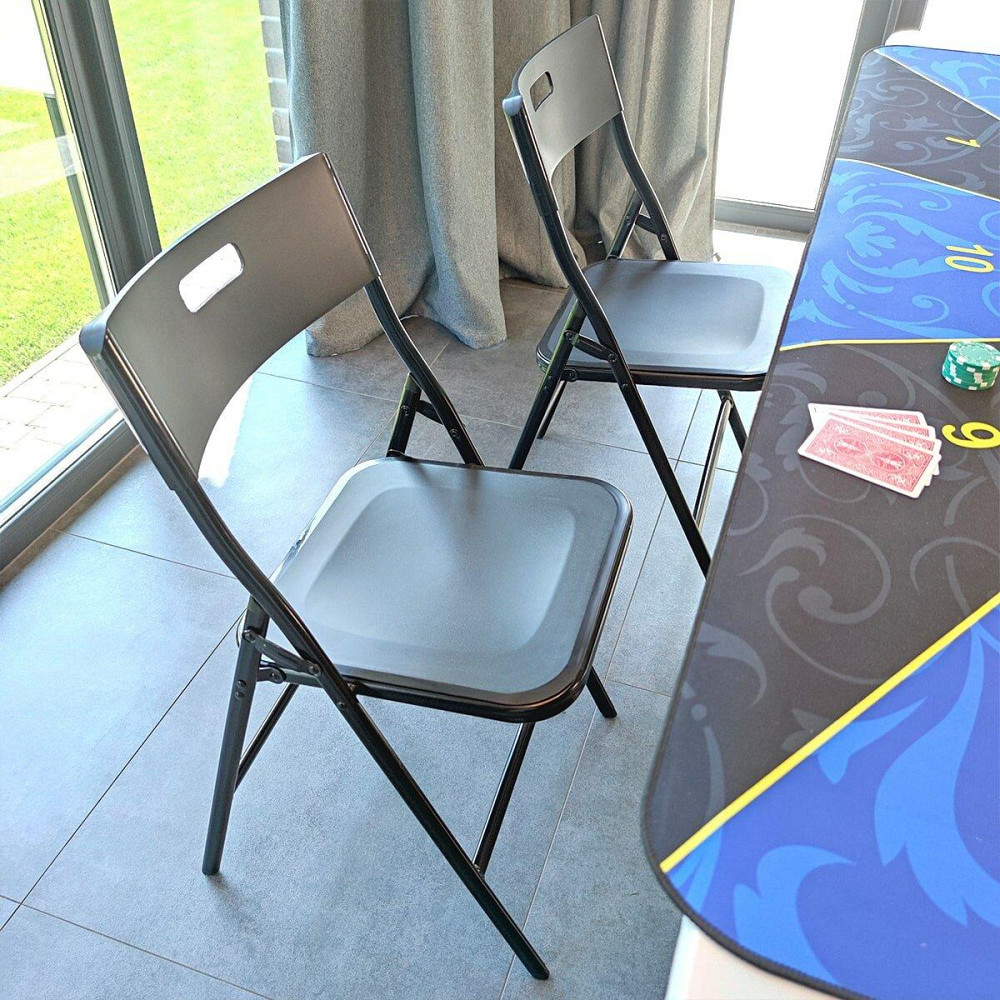 Складной черный стул Киев - изображение 9