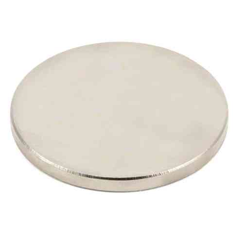 Неодимовый магнит диск 50x5 мм N35, мощный магнит для мастерской и быта Киев