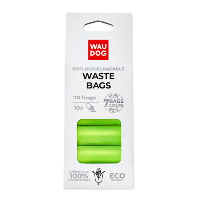 Пакеты для собак WAUDOG Биоразлагаемые 70 шт (9940) Винница - изображение 3