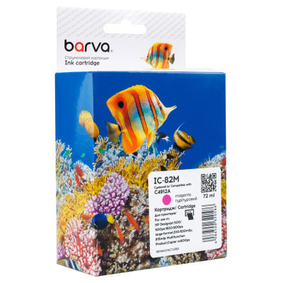 Картридж Barva HP 82 (C4912A) 1400 арк, Magenta (IC-82M) Винница - изображение 1
