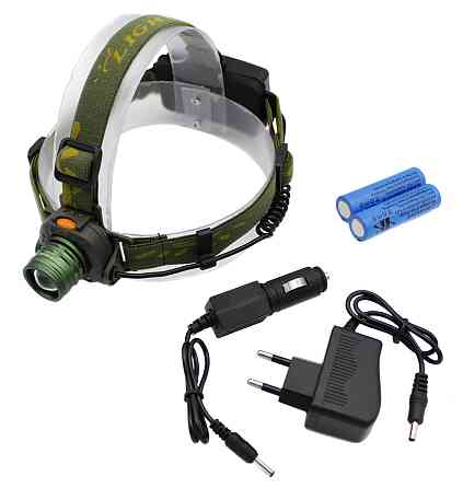 Налобный фонарь Bailong BL-6616-1505 Аккумулятор, T6, бесконтактное  включение, 4822 Днепр