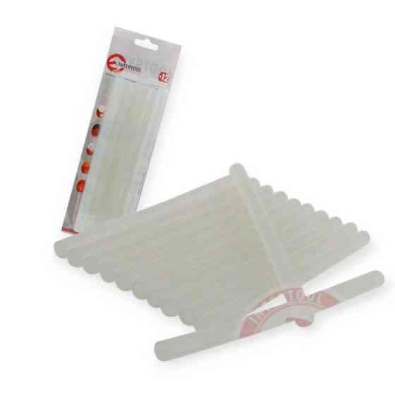 Стрижні клейові d-11.2 х 200 мм прозорі 12 шт. Мукачево