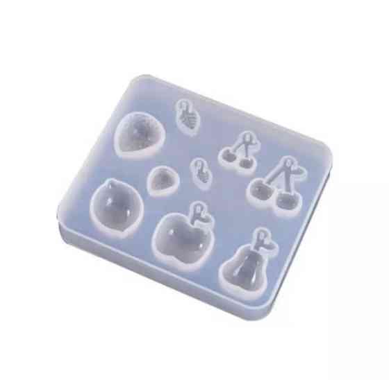 Молд силіконовий "Фрукти" - розмір форми 8,5*7,5 см, силікон Київ