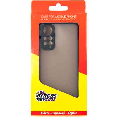 Чохол до мобільного телефона Dengos Matte Xiaomi Redmi Note 11 (black) (DG-TPU-MATT-113) Вінниця