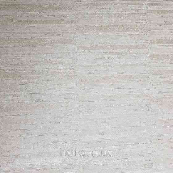 Шпалери флізелінові еко Rasch Kerala 0.53х10 смужки горизонтальні білі молочні сріблясті ефект потертості Київ