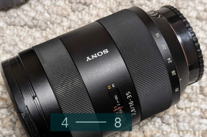 Об'єктив Carl Zeiss Sony A 16-35 mm f/2.8 SSM Київ - фото 5