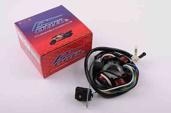 Статор генератора скутер 4 Т 125/150 (5+1 катушек) Мукачево