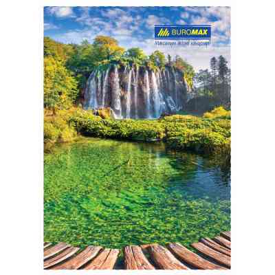 Канцелярська книга Buromax А4, 96 арк., клітинка, тверда ламін.обкл (BM.2430) Вінниця