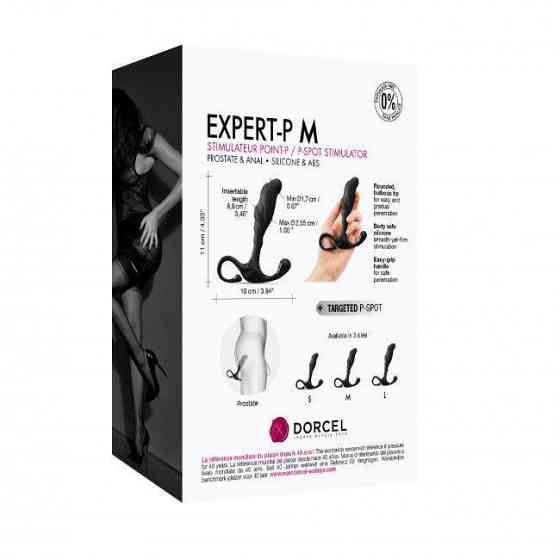 Ручний ергономічний масажер простати Dorcel Expert P size M Sex Aura Київ