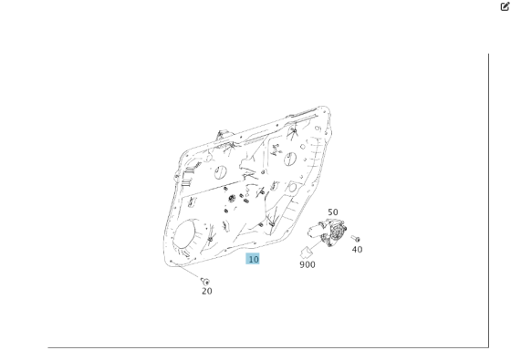 Mercedes-Benz  A2927203902 Склопідйомник передніх лівих дверей GLE Coupe C292 Одесса