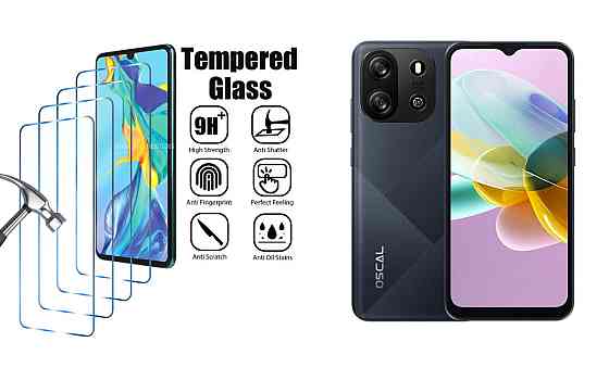 Захисне скло ArmorGlass для Blackview Oscal Flat 1C – стійке до подряпин та ударів Київ