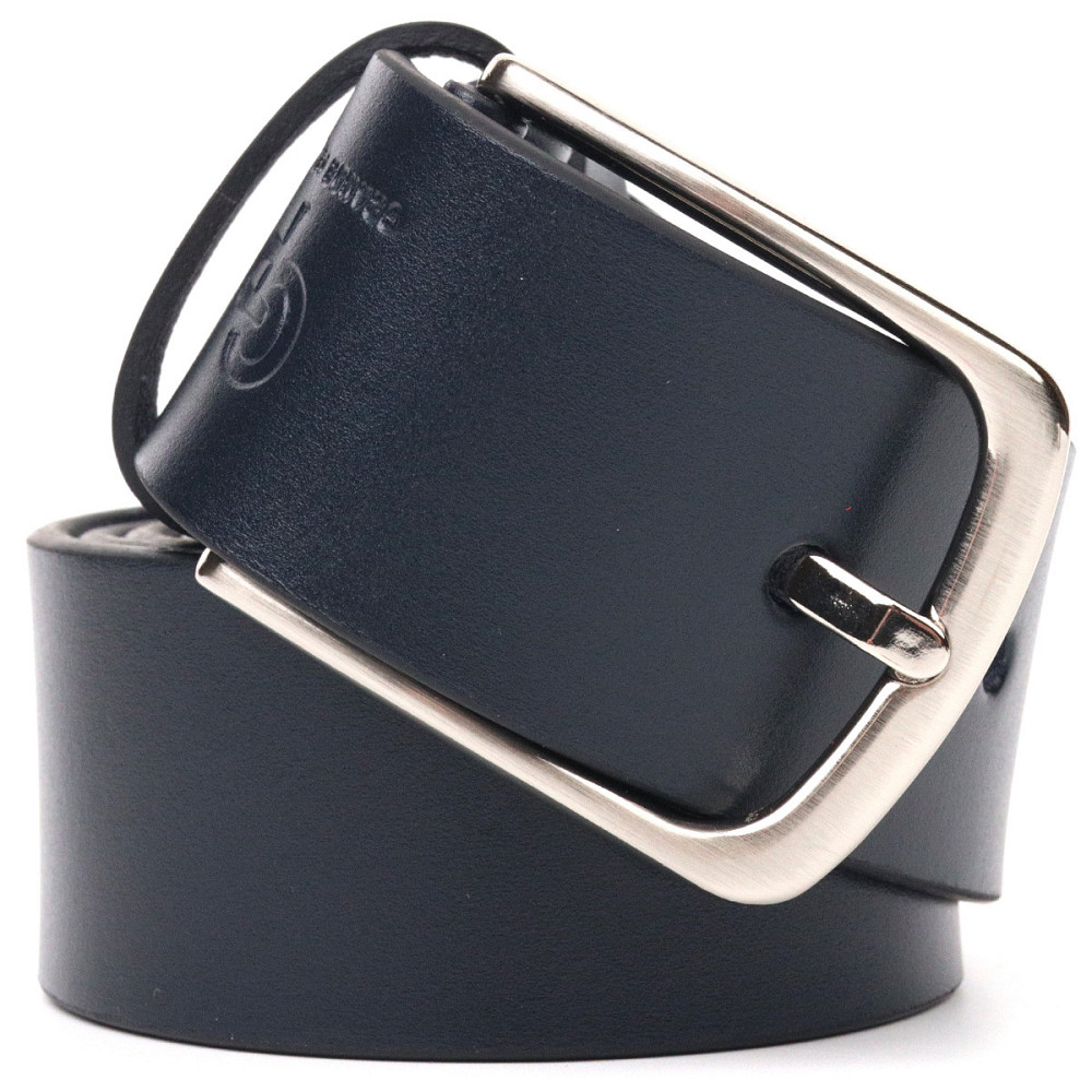 Превосходный ремень для мужчин из натуральной кожи Grande Pelle 21469 Синий Киев - изображение 7