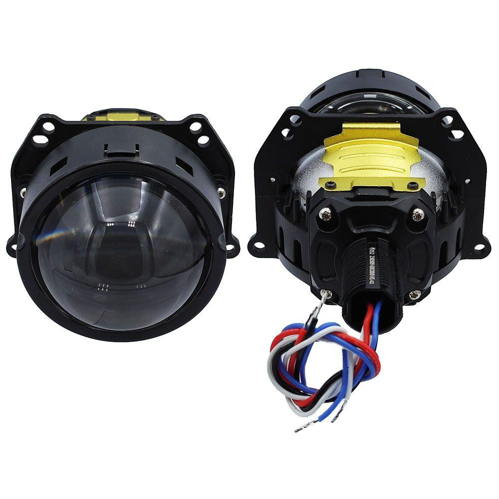 Комплект світлодіодних лінз SANVI Bi-LED S3 Plus LASER 5500K 3.0" 65W Харків - фото 6