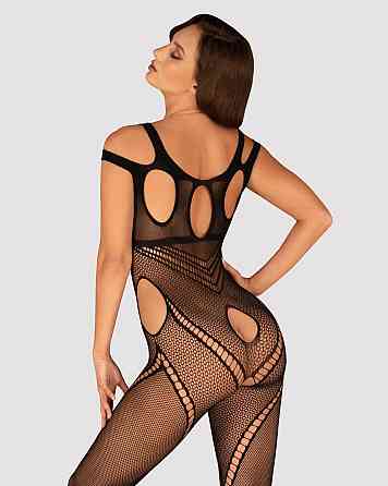 Бодистокинг Obsessive Bodystocking G322 S/M/L, фантасмагорически-силуэтный крой Sex Aura Киев