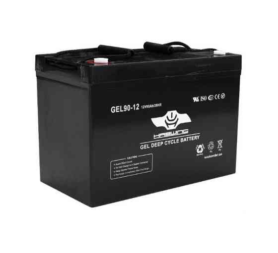 Гелевый Аккумулятор Haswing 90Ah 12V Вес-27.5Кг 90Ah Gel H Днепр