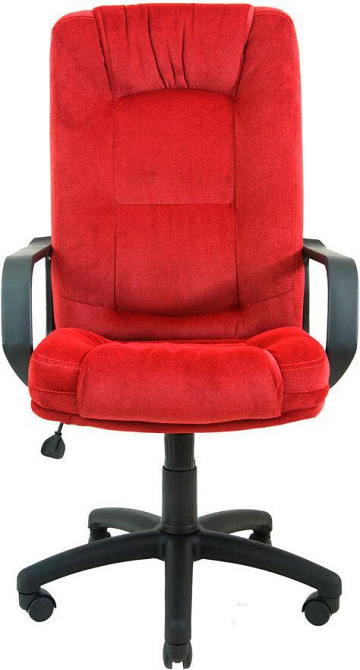 Офісне крісло керівника AlbertoDesign MultiBlock М-3 Червоний (Прогумовані колеса) Днепр - изображение 2