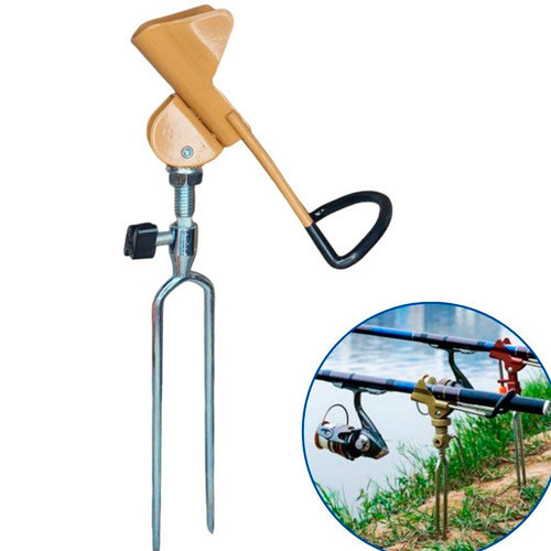 Подставка держатель для удочки комлевая, универсальная, алюминиевый, рыболовный аксессуар Киев - изображение 3