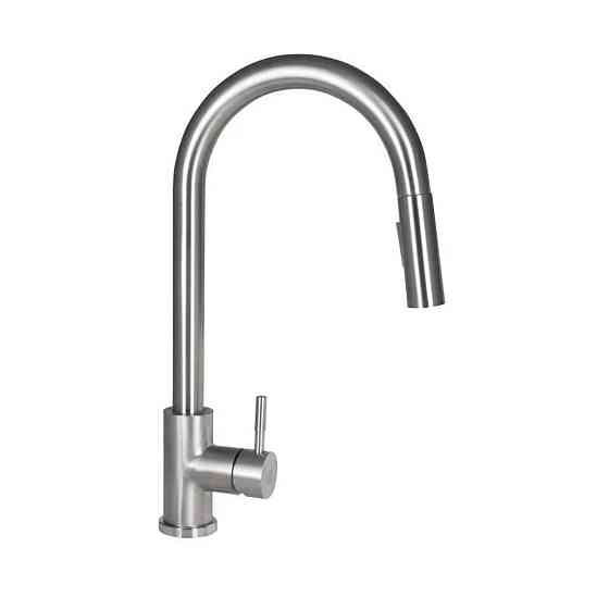 Смеситель для кухни Lidz Aria 015FL2 (k35) LDARI015FL2NKS43397 Nickel Киев