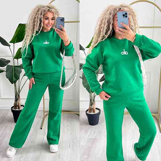 Женский спорт костюм со штанами палаццо Одесса