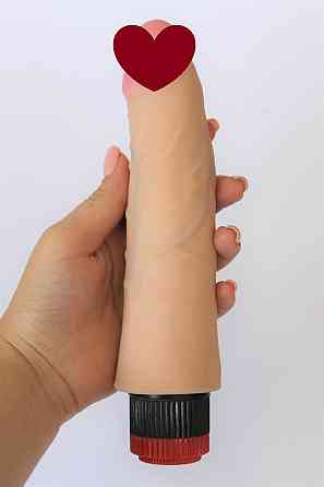 Вібратор EGZO Ciberskin VNS002 ( 18 см х 3,5 см ) Sex Aura Київ